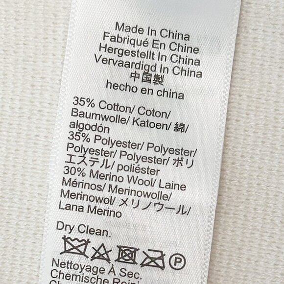 J. Crew Cecile Relaxed Sweater Blazer Ivory Medium - Picture 9 of 15